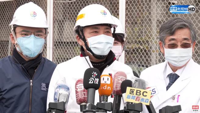 新北市长侯友宜。（图／中时新闻网直播画面）