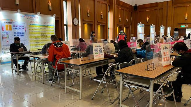 台中市2021年平均失业人数为5万7000人，相较2020年增加3000人，平均失业率3.9％，市府大力媒合就业机会。（台中市府提供／卢金足台中传真）