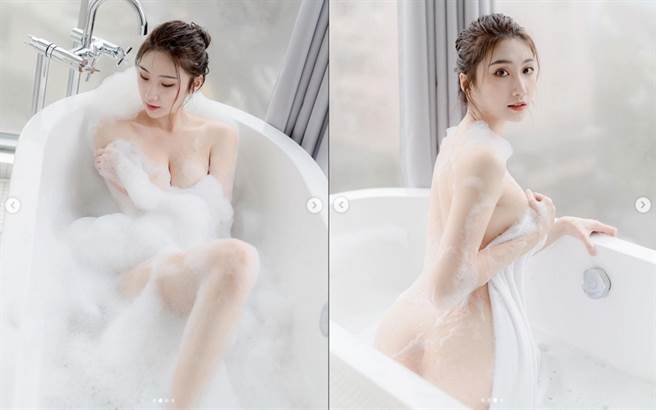 日前Wendy抢先分享写真年历辣照，大尺度全裸出浴照电晕眾人。(图/ 摘自林宛璇IG)
