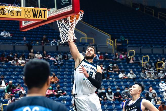 海神洋將庫薩斯今天攻下隊史新高37分。(高雄海神提供)