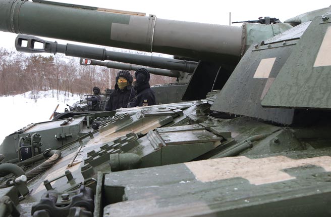 俄乌战争一触即发，紧张情势牵动全球。（图／路透社）