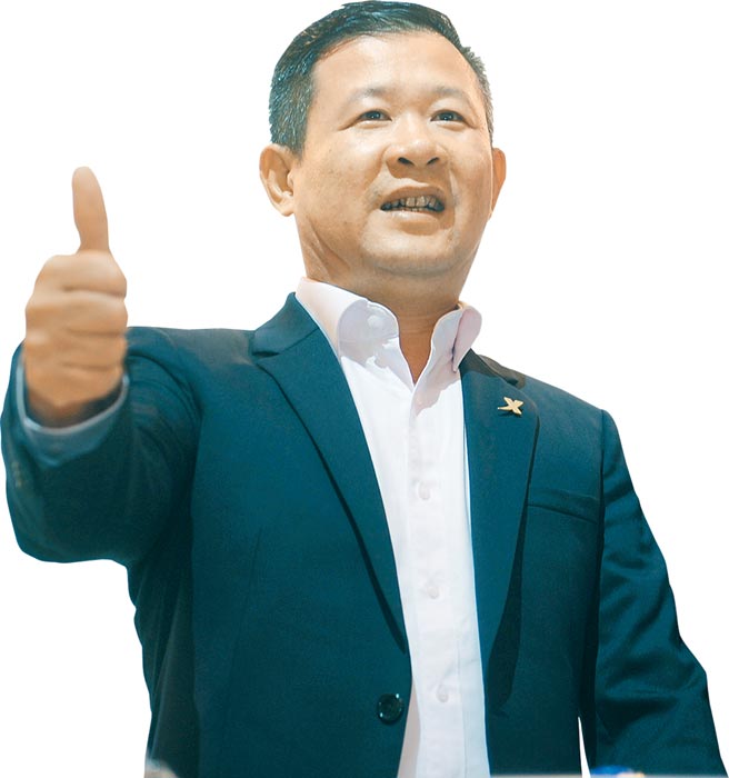 特步创办人兼董事长丁水波。图／中新社