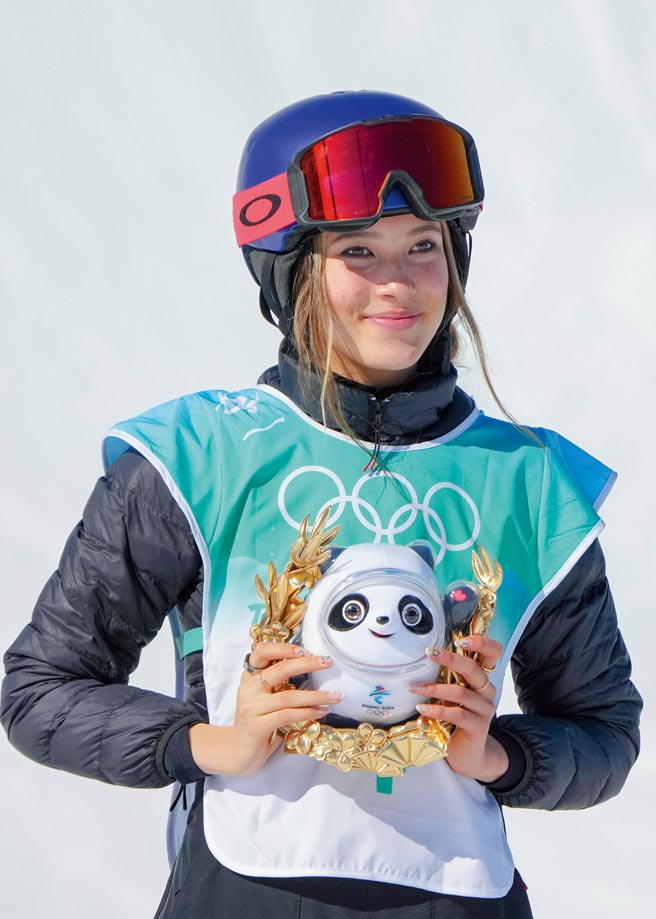 大陆冬奥选手谷爱凌图╱中新社