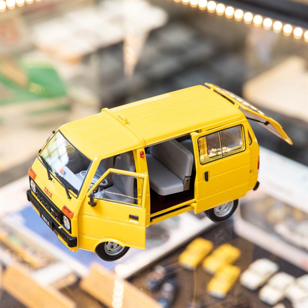 大陸最早的計程車是用麵包車，被暱稱叫黃大發。（石智中攝）