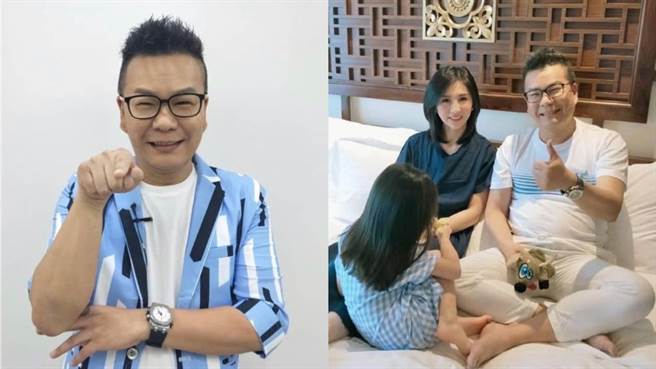 沈玉琳因女儿一句话宠老婆不手软。(图/翻摄自脸书沈玉琳的御琳军)
