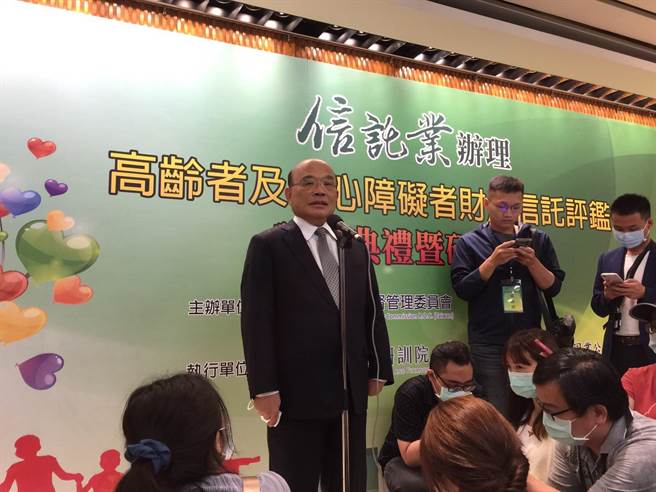 行政院長蘇貞昌 (吳家豪攝)