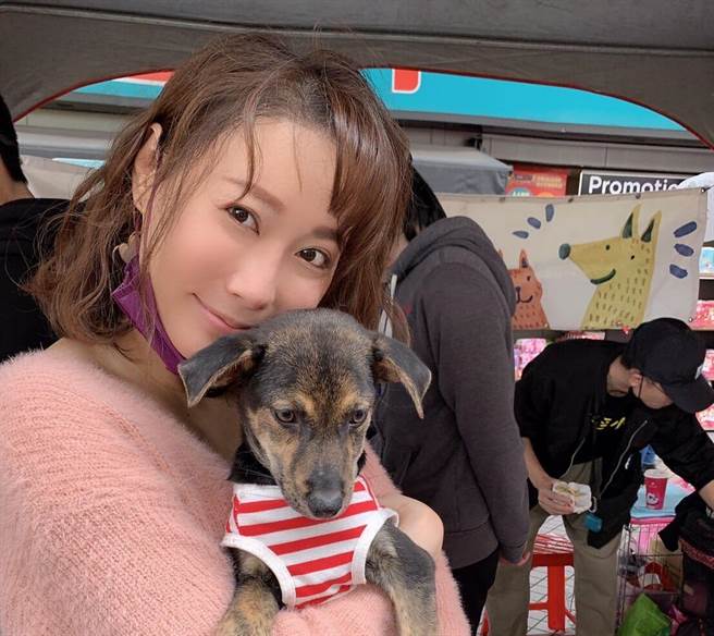 陳映璇任「浪愛市集」公益天使。（經紀人提供）