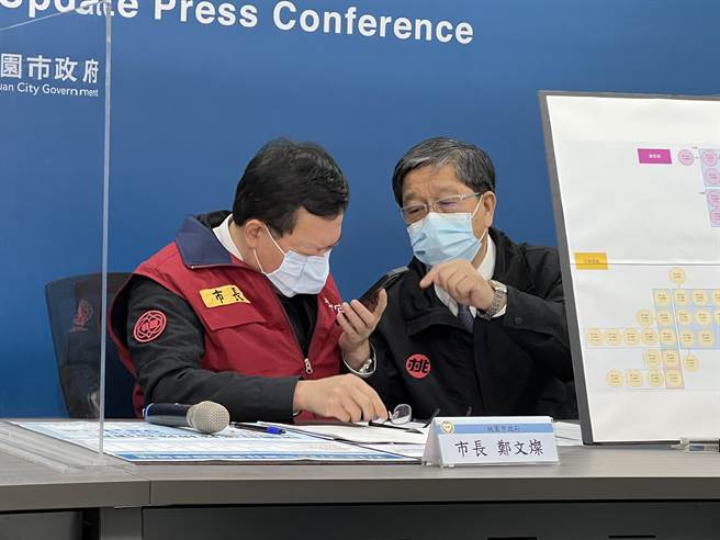 桃園自1月3日機場群聚爆發以來，首度迎來連2日「嘉玲」，衛生局長王文彥指出，桃園市各主要傳播鏈已逐漸收斂，市府會持續努力把疫情控制在防火牆內。(蔡依珍攝)