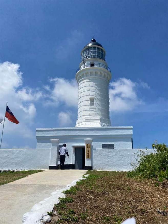 基隆市定古蹟彭佳屿灯塔，将升格为国定古蹟。（摘自陈静萍脸书／陈彩玲基隆传真）