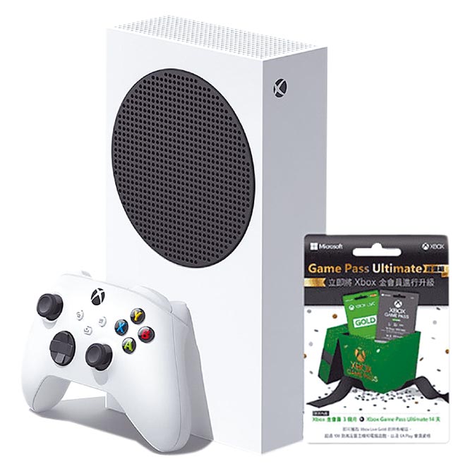 XBOX Series S超值同捆组，原价1万1980元，虾皮购物优惠价9980元。（虾皮购物提供）