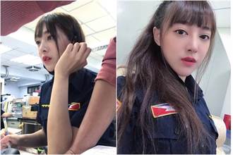 一日破兩案 新北「超絕美」正妹女警 加碼曝比基尼照 民眾暴動了