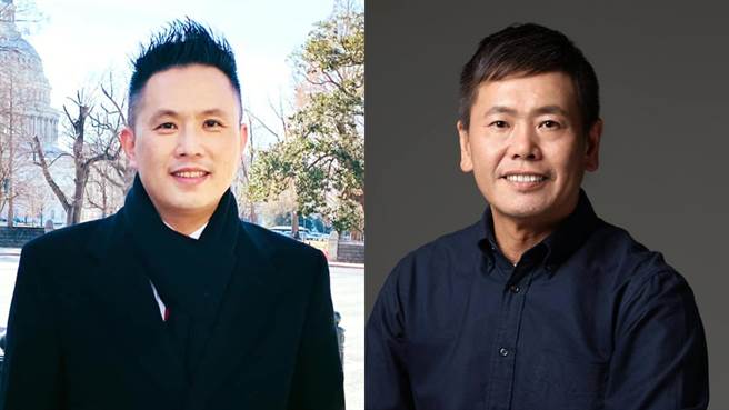 国民党立委陈以信、林为洲遭陆媒点名是「暗独」。（合成图／翻摄自陈以信脸书、林为洲脸书）