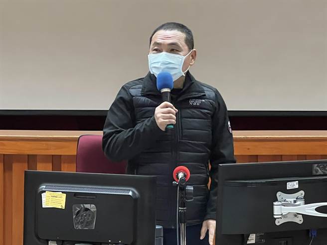 侯友宜今主持治安暨公安、食安会报。（王扬杰摄）