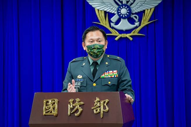 国防部发言人史顺文少将。国防部提供