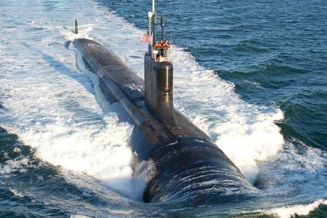 维吉尼亚级密西西比号（SSN 782)，此型潜舰是美国海军最主力的攻击潜舰。(图/美国海军)