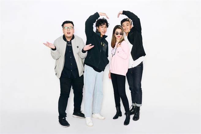 蔡明仁向金曲新人坏特？te邀约合作。（好朋友工作室提供）