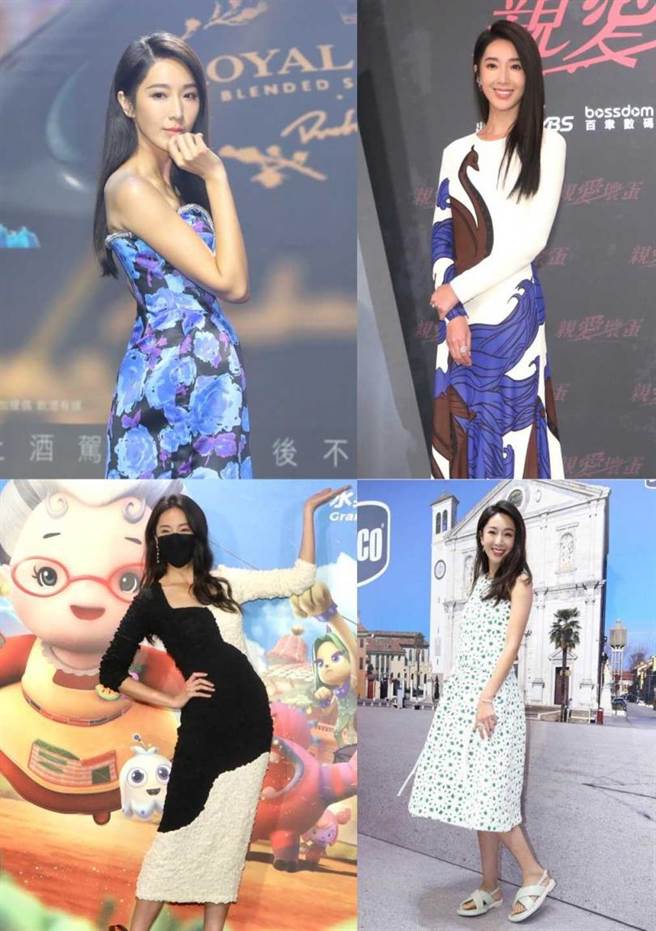 去年十月至今年一月，隋棠出席活动都穿着宽松或剪裁特殊的洋装，甚至还配上平底鞋，被猜测又怀孕了。（图／报系资料库）