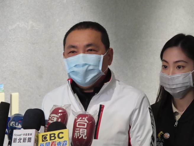 新党讽侯家军参选 侯友宜：军队是国家的不是个人的。（叶德正摄）