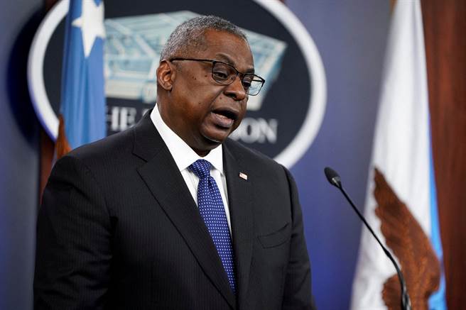 美國國防部長奧斯汀（Lloyd Austin）。(圖／路透社)