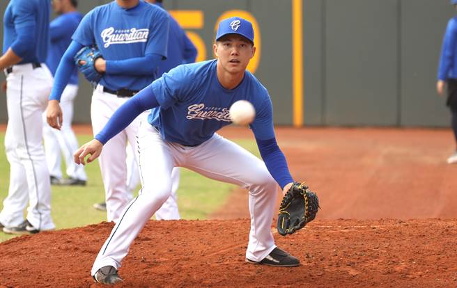 富邦悍將郭俊麟。（富邦悍將提供）