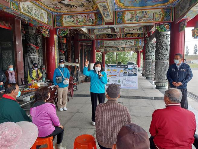 雲林縣政府籌措近3000萬元射6箭，改善3鄉道路與排水。（張朝欣攝）