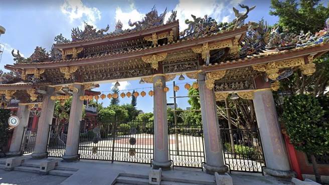 北市大龙峒保安宫。（摘自google地图）
