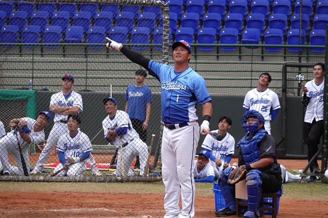 富邦悍将高国辉。（毛琬婷摄）