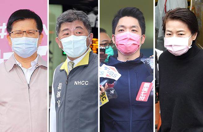 品觀點》台北市長選戰四腳督 林佳龍半路殺出參戰。（合成圖／資料照）	