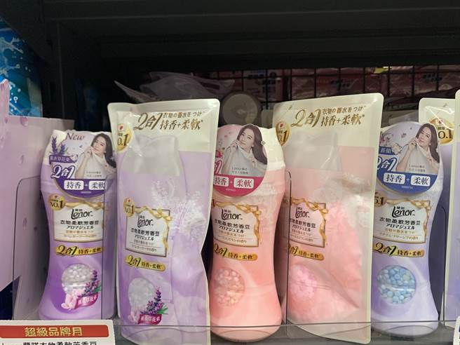 全联观察，市场对于衣物芳香颗粒接受度逐渐提升，去年销量较2020年成长超过4成。（吴奕萱摄)