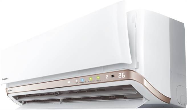 Panasonic全新RX系列空調，頂規的RX22系列定價3萬500元起，另有入門款K系列空調，定價2萬1800元起。（Panasonic提供）