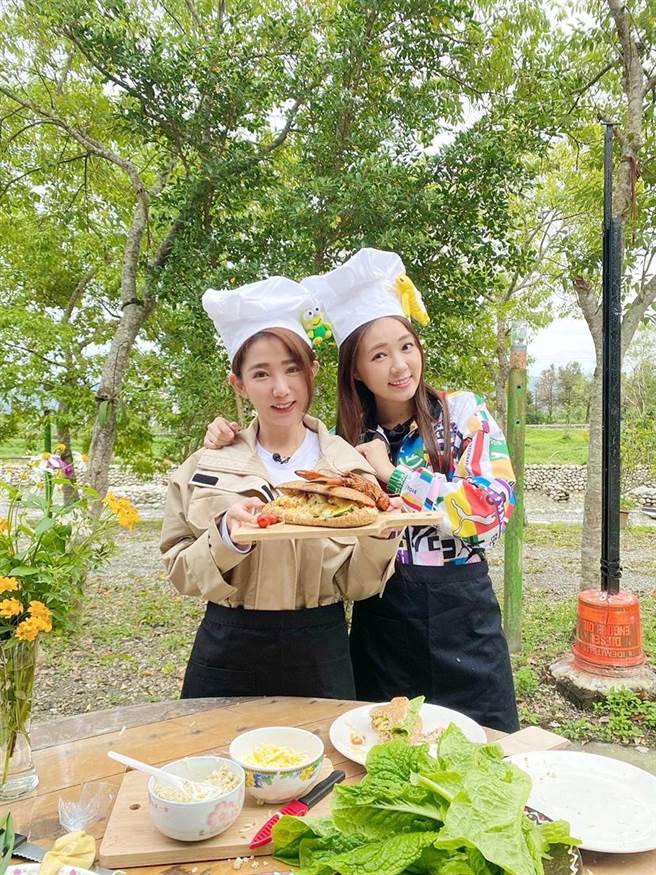 郭書瑤和好友丫頭一起邊跑邊旅行。（衛視中文台提供）