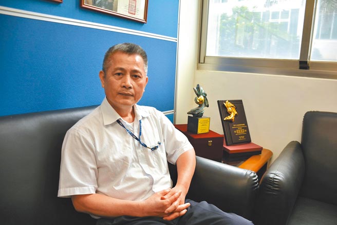 蔡荣源博士说，瀚生医电积极结合台湾半导体优势，进军国际。图／江富满