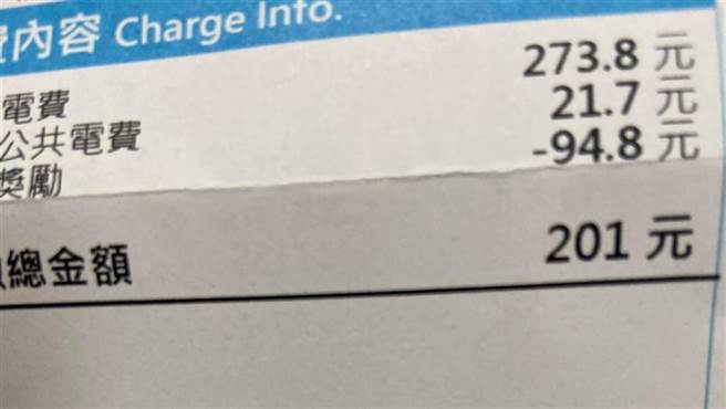 有網友分享省電妙招，將家中冷氣、冰箱跟洗衣機換成一級省電家電，電費就降很多，線在3人3貓家庭兩個月電費僅需201元，（圖／翻攝自爆廢2公社）