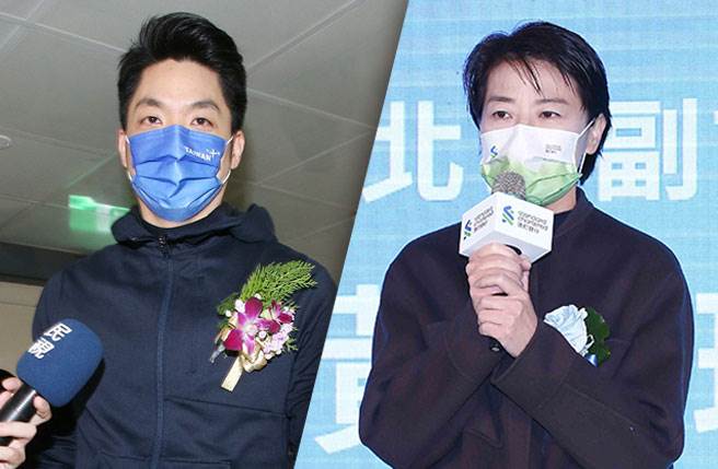 立委蒋万安(左)、台北市副市长黄珊珊(右)。(资料照/合成图)