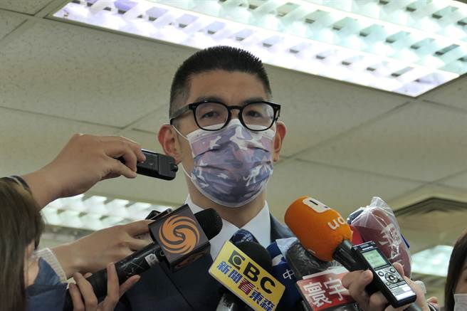 國民黨副主席連勝文上午參加台北市黨部舉辦的新春團拜。（趙婉淳攝）