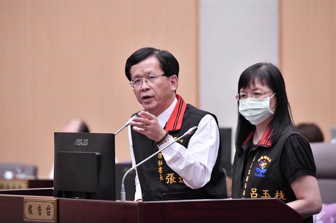 前縣府秘書長張逸華，將接任花蓮縣黨部主委。（王志偉攝）