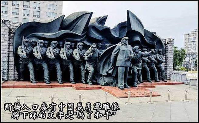 中國境內鴨綠江斷橋（圖文：歐陽聖恩）