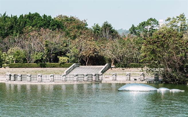 美術館規劃展覽區、湖區、雕塑園區、生態公園、兒童美術館，未來將整建打造為新的藝術地標「內惟藝術中心」。(攝影/陳建豪)
