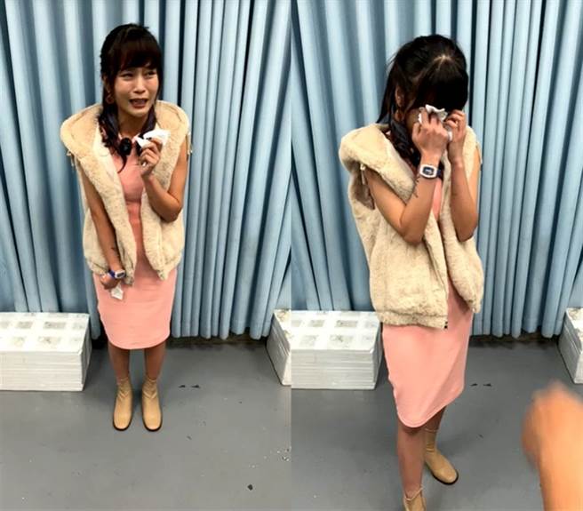 丢丢妹人红是非多，上月在直播中还情绪崩溃。（图／FB@丢丢妹）