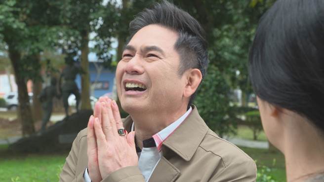 洪都拉斯有场情绪大爆发的戏在公园拍摄。（民视提供）