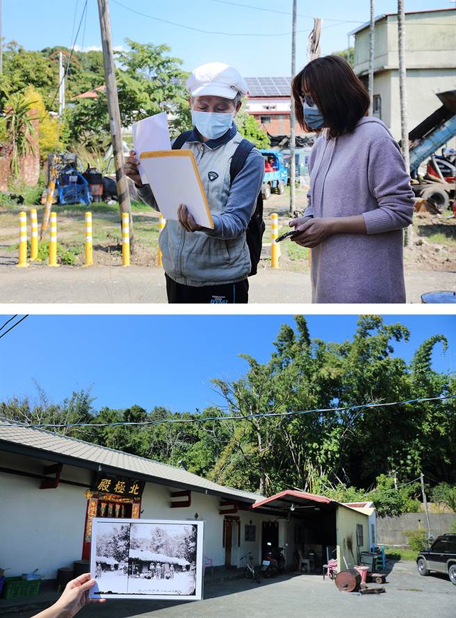 在游永福的带领下，现地走访当时接待汤姆生的大武壠族人家庭。(摄影/Carter)
