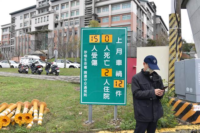 苗30线联大路通车后经常发生交通事故，苗栗县政府因而争取经费改善路况。（谢明俊摄）