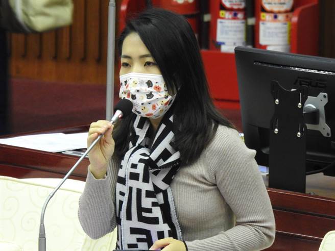 台北市议员徐巧芯。（张薷摄）