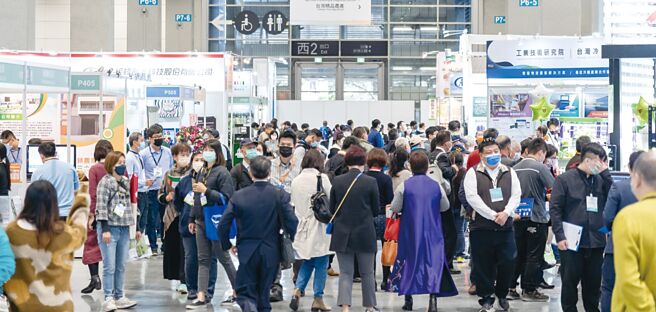 参加「臺湾智慧农业周」、「臺湾国际渔业展」，抢攻智慧农业商机；图为去年展场盛况。图／业者提供