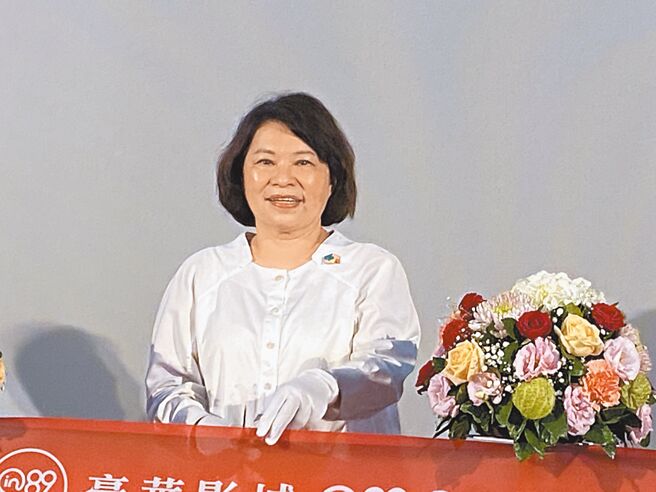 国民党籍嘉义市长黄敏惠积极寻求连任。（廖素慧摄）