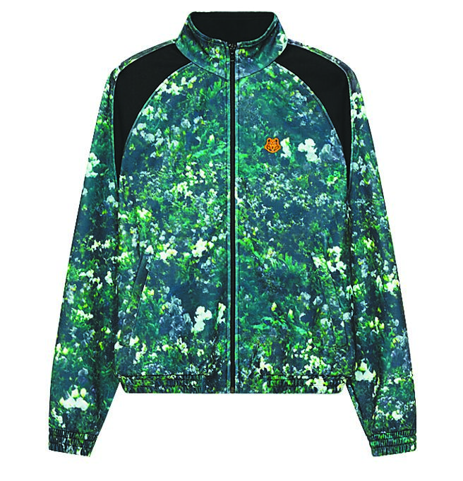 KENZO丛林梦境冷杉绿休閒夹克，2万3800元。（KENZO提供）