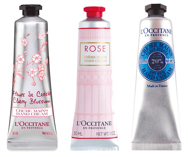 家乐福指定商品消费满688元，可以市价42折加购欧舒丹护手霜乙组。（家乐福提供）