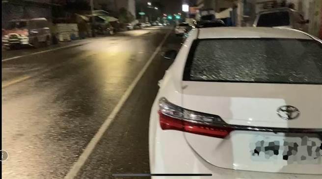 許男當時以為仇家上門，朝周姓男子座車開了一槍。（翻攝照片／石秀華高雄傳真）