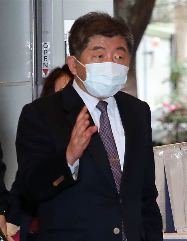 陈时中出席台湾公共卫生学会举办的「首届公卫师记者会」。（赵双杰摄）
