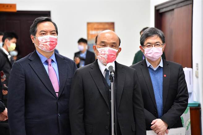 行政院长苏贞昌。（行政院提供）